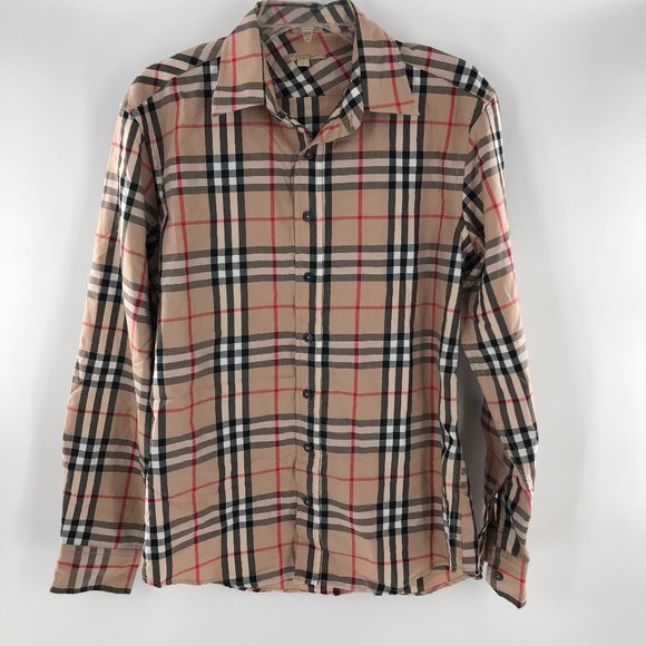 burberry brit shirt mens